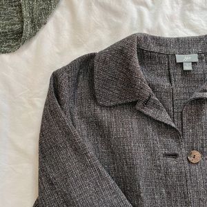 Adorable J.Jill button up top